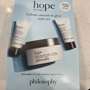 Philosophy Hope in a jar 3 piece set new unopened